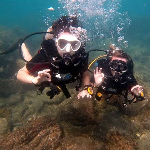 Diving in Hikkaduwa and Trincomalee